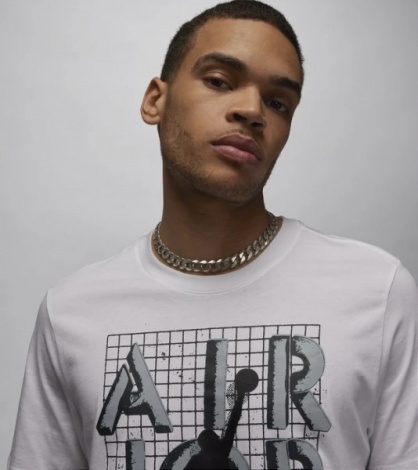 Футболка Nike MJ BRAND JM STACK SS CREW біла FN5978-100