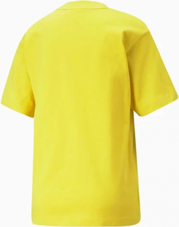 Футболка жіноча Puma YONA SUNP MOCK NECK TEE жовта 53797741