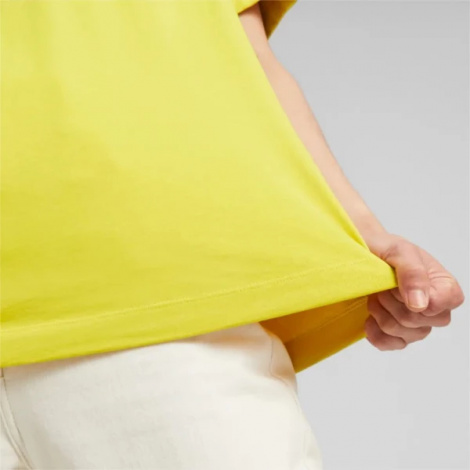 Футболка жіноча Puma YONA SUNP MOCK NECK TEE жовта 53797741