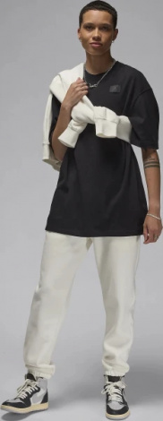 Футболка жіноча Nike JORDAN ESSENTIALS OVERSIZED чорна HM4372-010