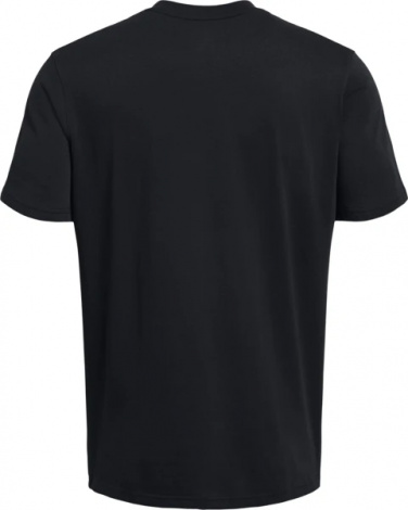 Футболка Under Armour HEAVYWEIGHT LEFT CHEST PATCH чорна 1382902-001
