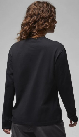Лонгслив Женский Air Jordan T-Shirt Black