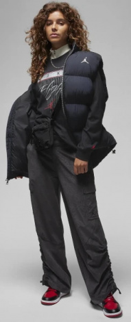 Лонгслив Женский Air Jordan T-Shirt Black