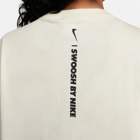 Футболка жіноча Nike W TEE BF GLS бежева FZ4634-113