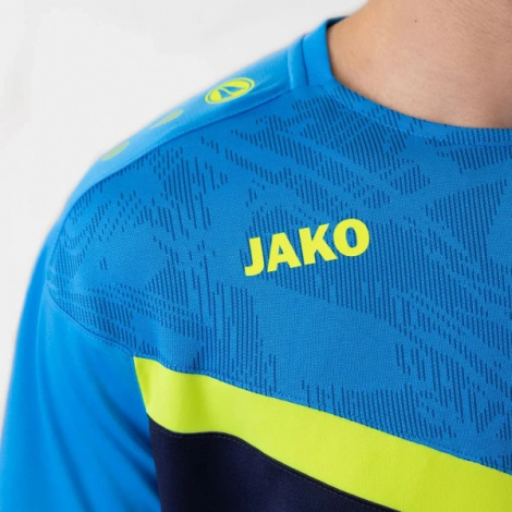 Футболка Jako ICONIC темно-синьо-жовто-синя 6124-914