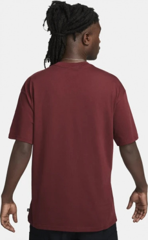 Футболка Nike M SB TEE LOGO HBR бордова CV7539-619