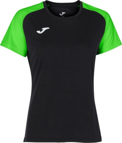 Футболка жіноча Joma ACADEMY IV чорно-зелена 901335.117