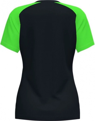 Футболка жіноча Joma ACADEMY IV чорно-зелена 901335.117