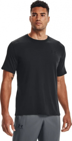 Футболка Under Armour LEFT CHEST LOGO чорна 1326799-001
