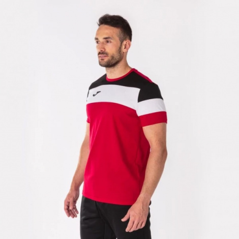 Футболка Joma CREW IV червоно-чорна 101538.601