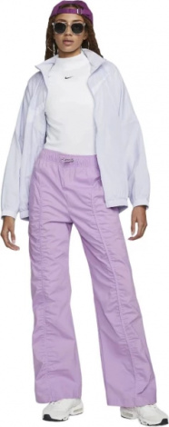 Футболка жіноча Nike W NSW ESSNTL RIB MOCK SS TOP біла DV7958-100
