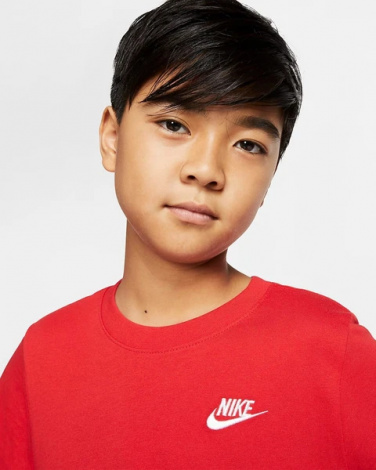 Детская футболка Nike B NSW TEE EMB FUTURA