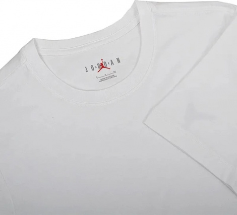 Футболка Nike JORDAN MJ JUMPMAN EMB SS CREW біла DC7485-100