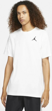 Футболка Nike JORDAN MJ JUMPMAN EMB SS CREW біла DC7485-100