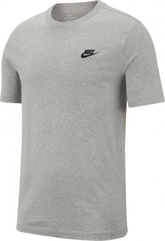 Футболка Nike CLUB TEE серая AR4997-064
