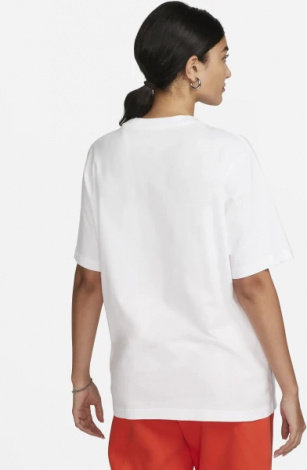 Футболка жіноча Nike W TEE ESSNTL LBR біла FD4149-100