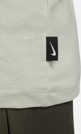 Футболка Nike M TEE LBR BIG SWOOSH сіра FQ3785-020