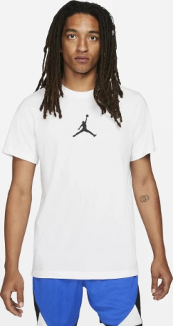 Футболка Nike JORDAN MJ JUMPMAN DF SS CREW біла CW5190-102