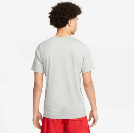 Футболка Nike M NSW TEE FUTURA 2 сіра DZ3279-063