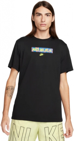 Футболка Nike U TEE SPRING BREAK JDI чорна FQ3745-010