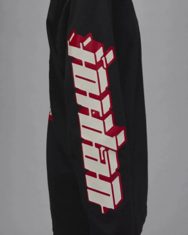 Лонгслів Nike MJ BRAND LS GFX CREW чорний FN5976-010