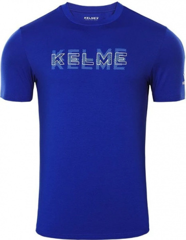 Футболка Kelme Round neck синя 8151TX1006.9481