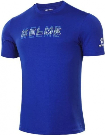 Футболка Kelme Round neck синя 8151TX1006.9481