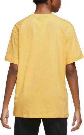 Футболка жіноча Nike W NSW ESSNTL TEE BF LBR жовта DN5697-795