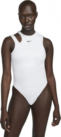 Боді жіноче Nike W NSW ESSNTL BODYSUIT TANK біле DV7886-100
