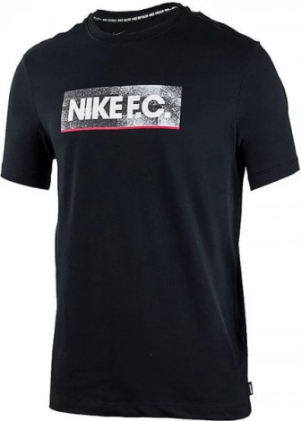 Футболка Nike FC TEE SEASONAL BLOCK чорна DH7444-010