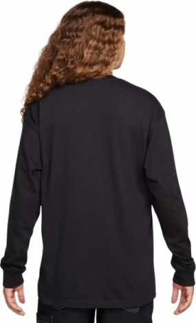 Лонгслів Nike SB MAX 90 SKATE LONG SLEEVE чорний FQ3715-010