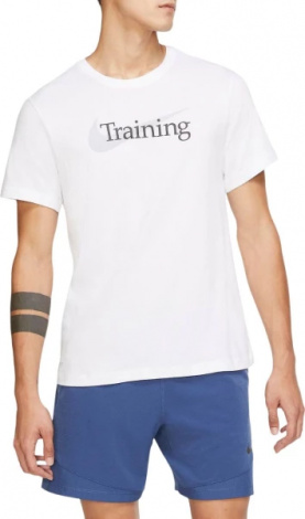 Футболка Nike M NK DFC TEE SW TRAINING біла CZ7989-100