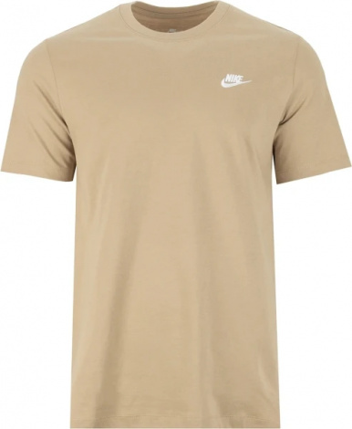 Футболка Nike SPORTSWEAR CLUB TEE бежева AR4997-297