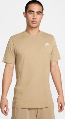 Футболка Nike SPORTSWEAR CLUB TEE бежева AR4997-297