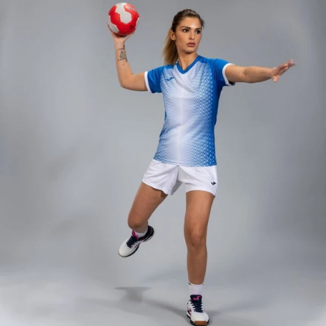 Футболка жіноча Joma SUPERNOVA синьо-біла 900890.702