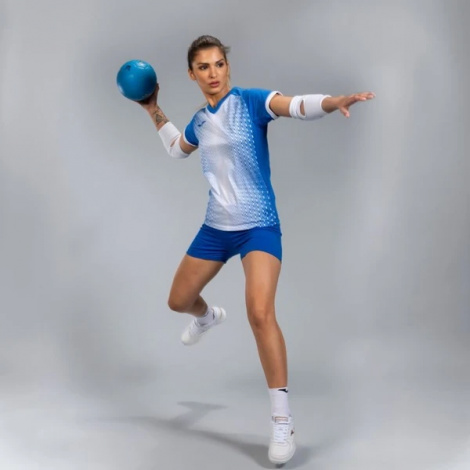 Футболка жіноча Joma SUPERNOVA синьо-біла 900890.702