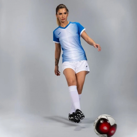 Футболка жіноча Joma SUPERNOVA синьо-біла 900890.702