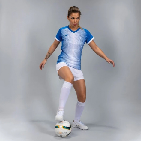 Футболка жіноча Joma SUPERNOVA синьо-біла 900890.702