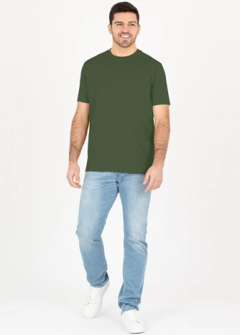 Футболка Jako ORGANIC STRETCH хакі C6121-240