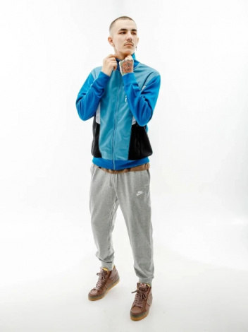 Олімпійка (мастерка) Nike M NSW HYBRID PK TRACKTOP бірюзова FB1626-440