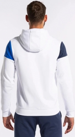 Олімпійка (мастерка) з капюшоном Joma CREW V біло-синьо-темно-синя 103087.207