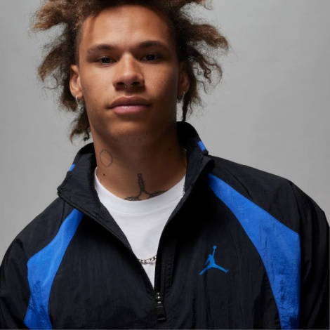 Олімпійка (мастерка) Nike JORDAN SPORT JAM чорно-синя DX9367-014