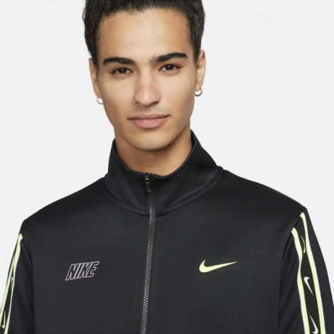 Олімпійка (мастерка) Nike M NSW REPEAT SW PK TRACKTOP чорна FD1183-011