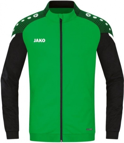 Олімпійка (мастерка) Jako PERFORMANCE зелено-чорна 9322-221