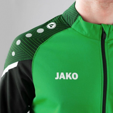 Олімпійка (мастерка) Jako PERFORMANCE зелено-чорна 9322-221