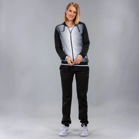 Олимпийка Joma женские SUPERNOVA черно-белая