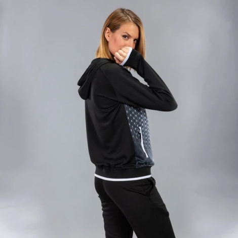 Олимпийка Joma женские SUPERNOVA черно-белая