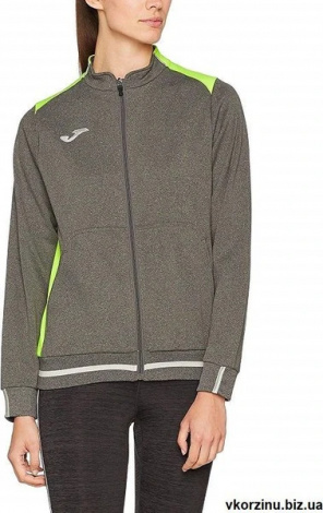 Олимпийка Joma женская CAMPUS II серо-желтая