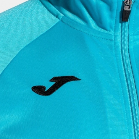 Олимпийка Joma Gala Full Zip Sweatshirt Fluor Turquoise