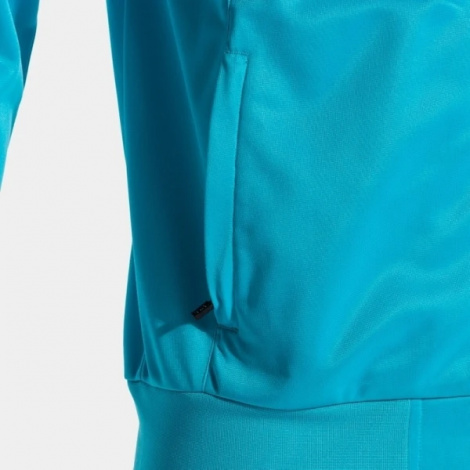 Олимпийка Joma Gala Full Zip Sweatshirt Fluor Turquoise